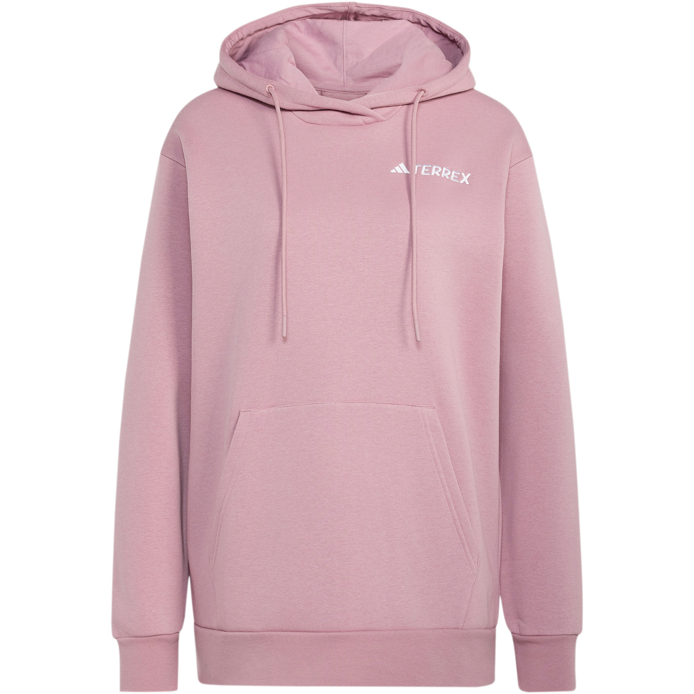 adidas Terrex Multi Small Logo Damen Hoodies rosa Größe XS Lifestyle Hautfreundlich
