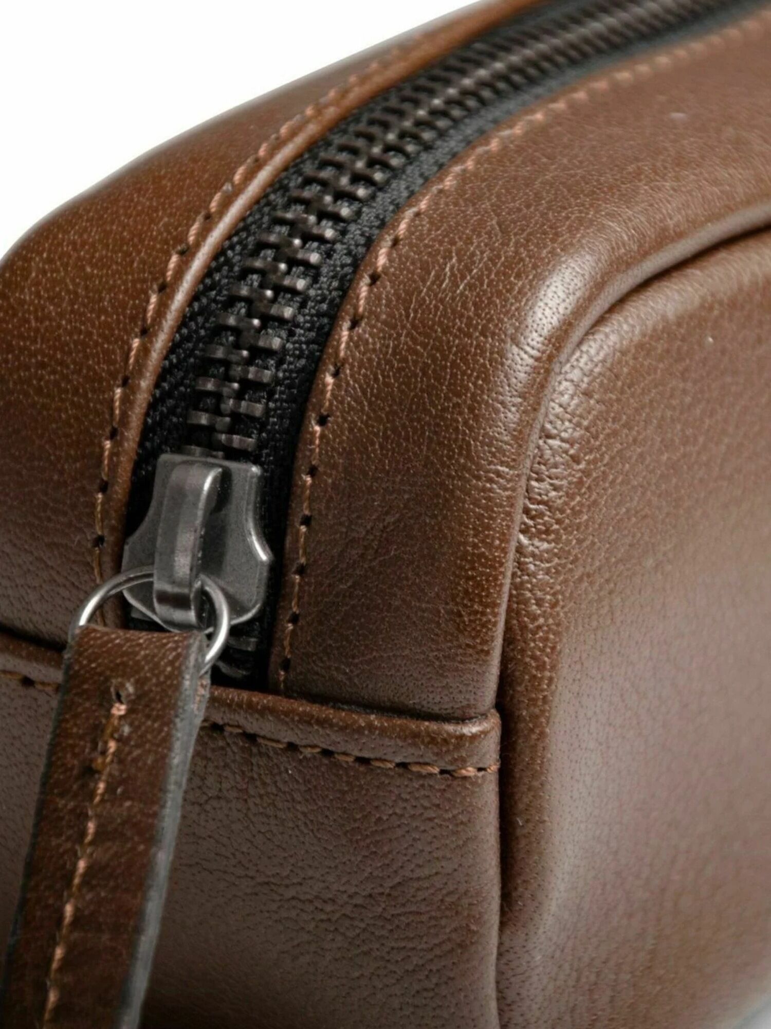 Handtasche STILL NORDIC "Still Nordic Bag stillClean", Herren, Gr. onesize, braun, Obermaterial: 100% Leder, Taschen Handtasche