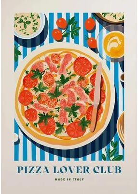 Inspire Essentials Italian Cocktail Food Wall Art Aperol Spritz Pizza Kitchen Canvas Decor 8 50x70cm Unframed
