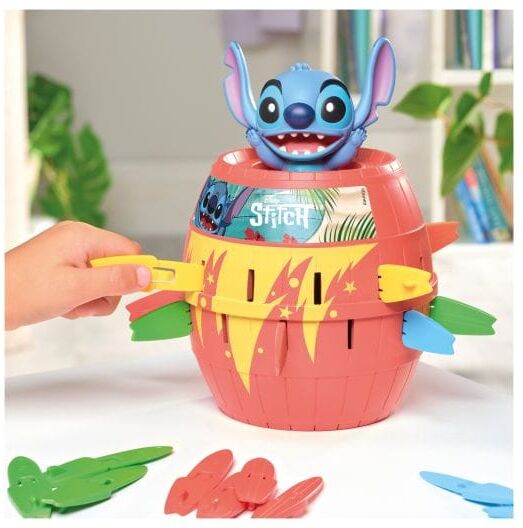 TOMY Disney Pop Up Stitch Action Board Game for Ages 4+