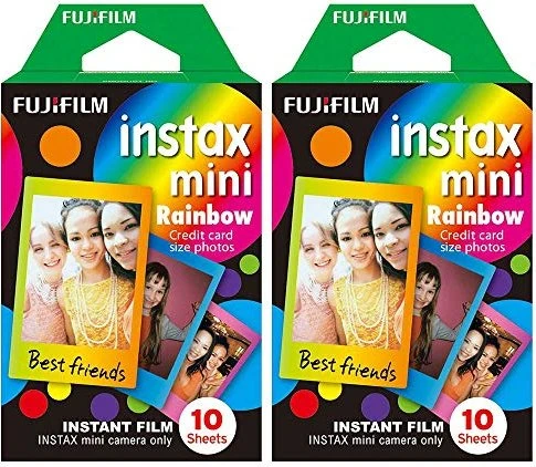 Fujifilm Instax Mini Rainbow WW1 Fotopapier