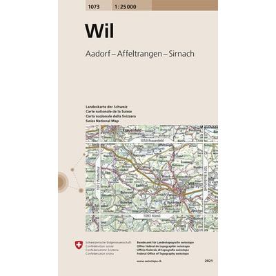 Swisstopo 1 : 25 000 Wil, Sonstige von , Swisstopo, 978-3-302-01073-1