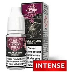 Bricks of Life Intense NicSalt Liquid by History Juice 10ml / 20mg