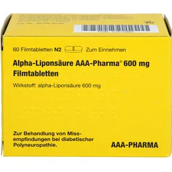 Alpha-Liponsäure Aaa-Pharma 600mg Filmtabletten 60 ST