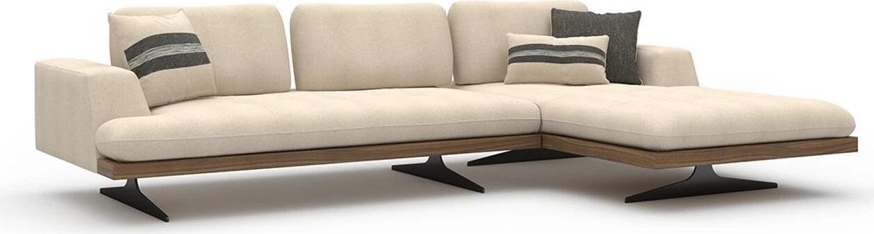 Weiß Luxus Ecksofa L-Form Wohnzimmer Modern Sofa Relax Designer Einrichtung