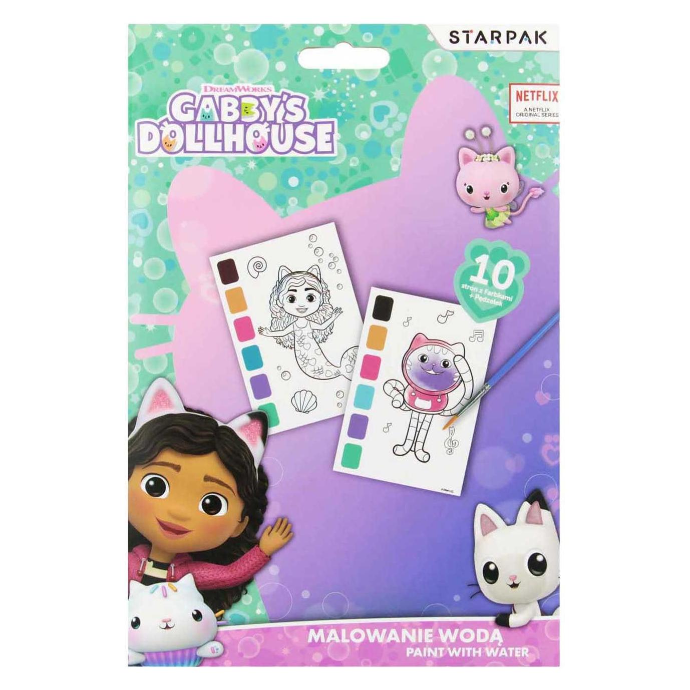 Starpak Gabby's Dollhouse mit Wasser - 10 Malvorlagen (52492250)