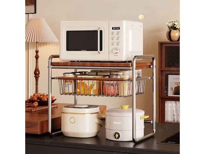 Supports de rangement modernes et simples, étagère de cuisine créative sur pied, imperméable, multifonctionnelle, décorations pour la maison et le salon