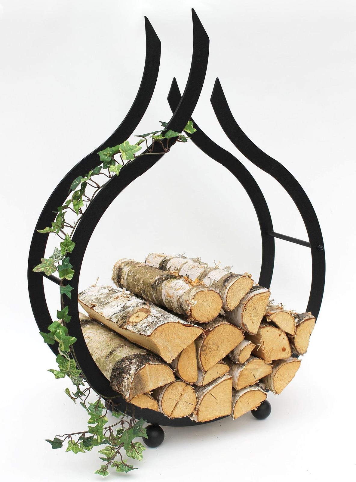 DanDiBo Houtrek Flamme voor open haard, 78 cm