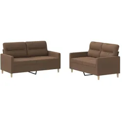 vidaXL, Sofa + Bettsofa, Morlendorf (Mit Kissen) (2-Sitzer)