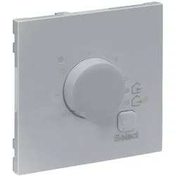 Legrand 765251 SEANO Abdeckung für elektronisches Raumthermostat, Farbe: Aluminium lackiert