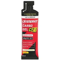 ENERVIT Energiegel CarboGel C2:1 Pro Lemon | 60 ml
