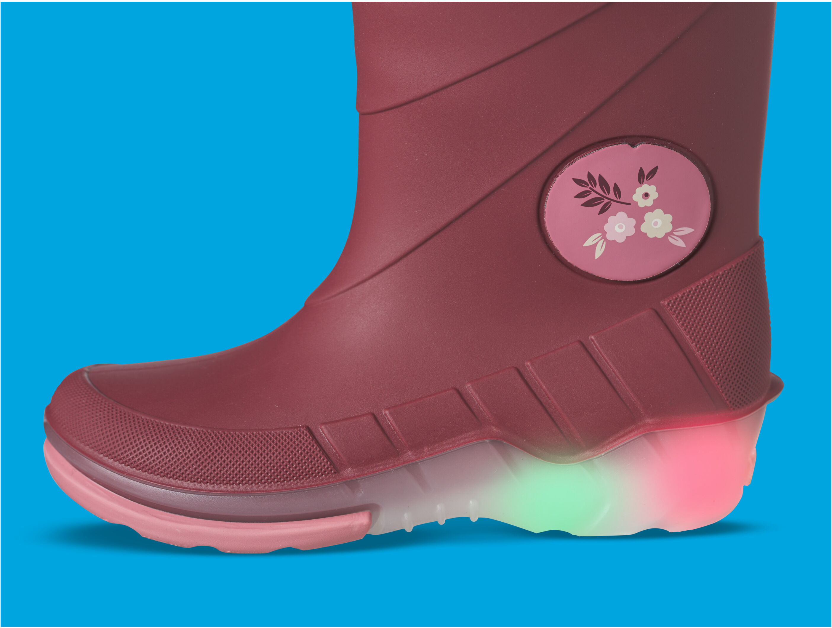 LUPILU® Kinder Blinkregenstiefel