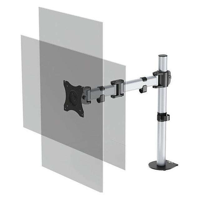 Durable Monitorhalterung SELECT für 1 Mon. Tischbef Silber (Tisch, 27", 8 kg) (509423)