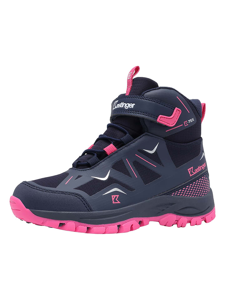 Kastinger Wanderboots "FSK-Taranaki Mid EV KTX" in Dunkelblau/ Pink - 39