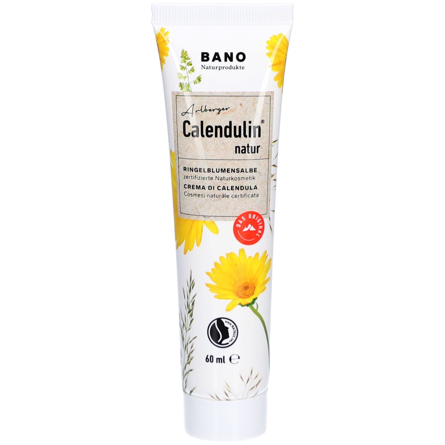 Calendulin natur Ringelblumensalbe zertifiziert 60 ml Salbe