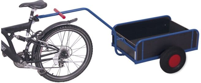 VARIOfit Remorque vélo avec ridelle 765 × 435 mm (zu-1390)