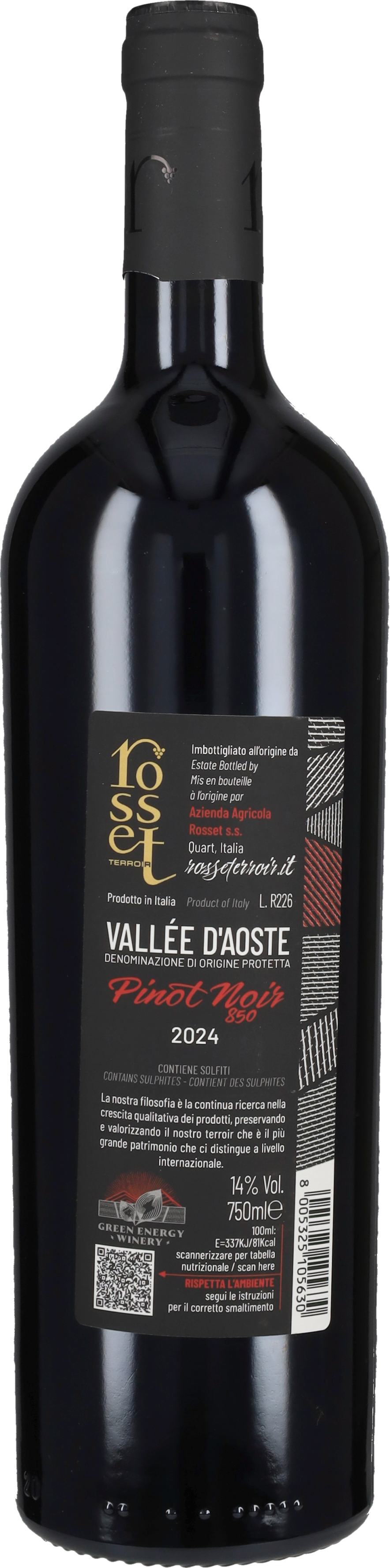 Pinot Nero '850' Rosset 2024
