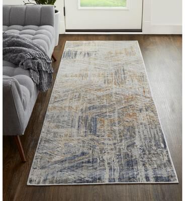 Grand Bazaar Corben Machine Made Abstract Transitional Area Rug