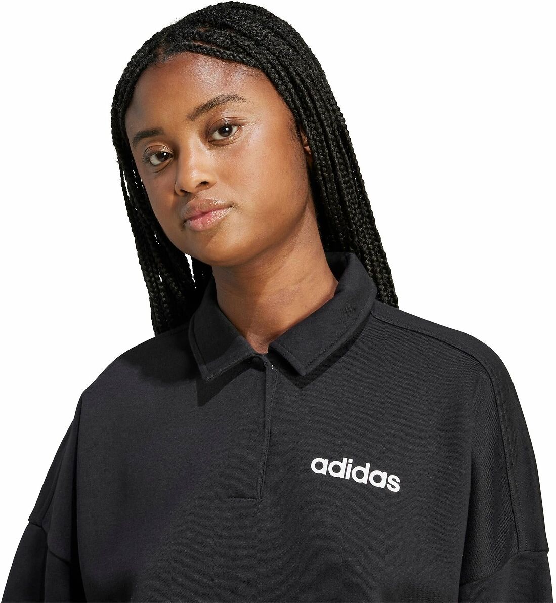 ADIDAS SPORTSWEAR Sweat col polo Essentials Linear