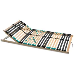 Coemo 7 Zonen Lattenrost DRÖMSON 70 x 200 cm Kopfteil verstellbar
