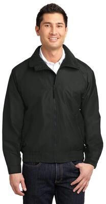 Port Authority JP54 Competitor Jacket in True Black/True Black size 2XL   Polyester