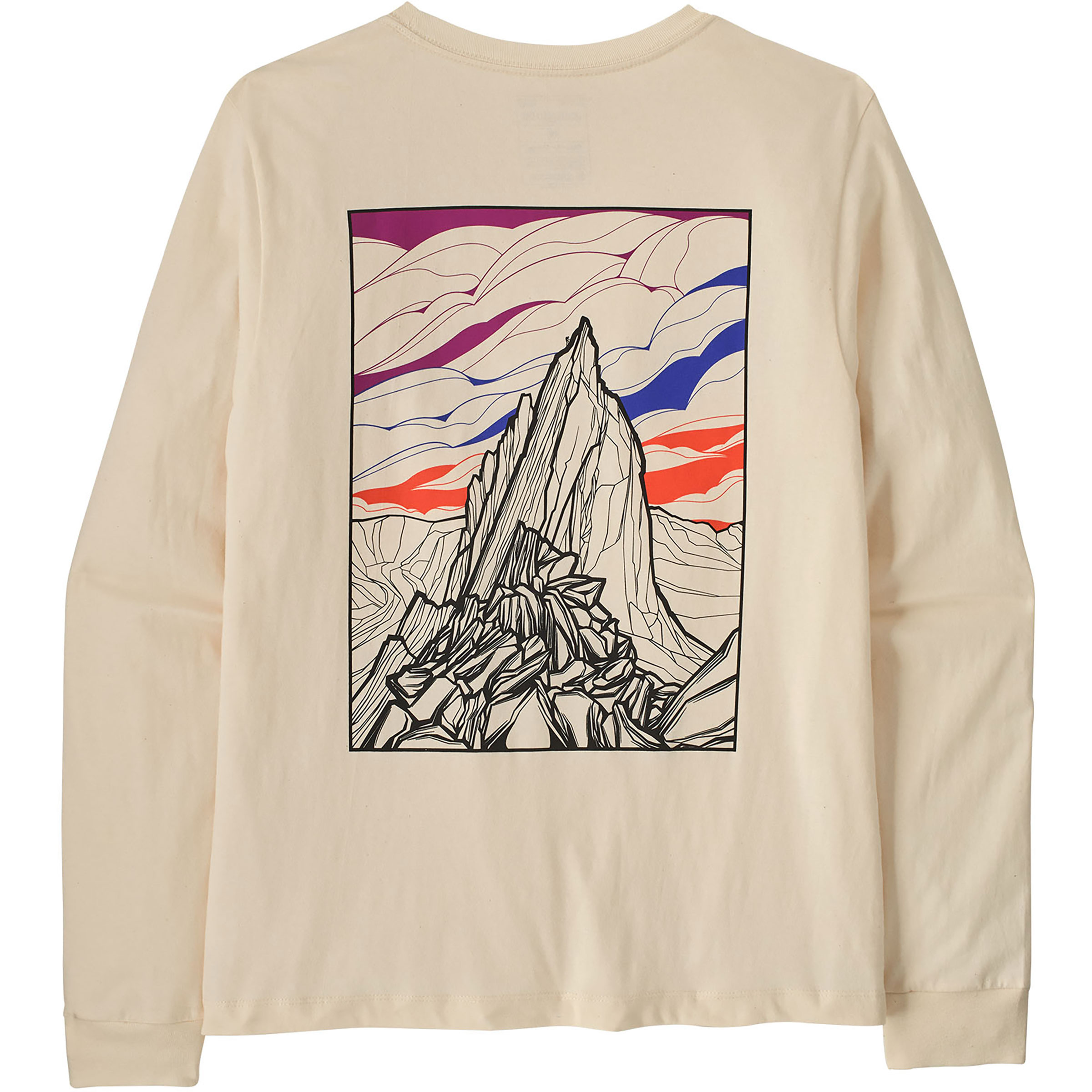 Patagonia Cloud Crag Herren Longsleeves beige Größe XL Lifestyle Hautfreundlich