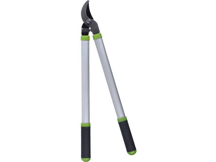 Heckenschere mit langem Griff 60 cm, Grün, Metall, 3x65x21.5 cm, Gartenzubehör, Gartenpflege, Gartenwerkzeuge