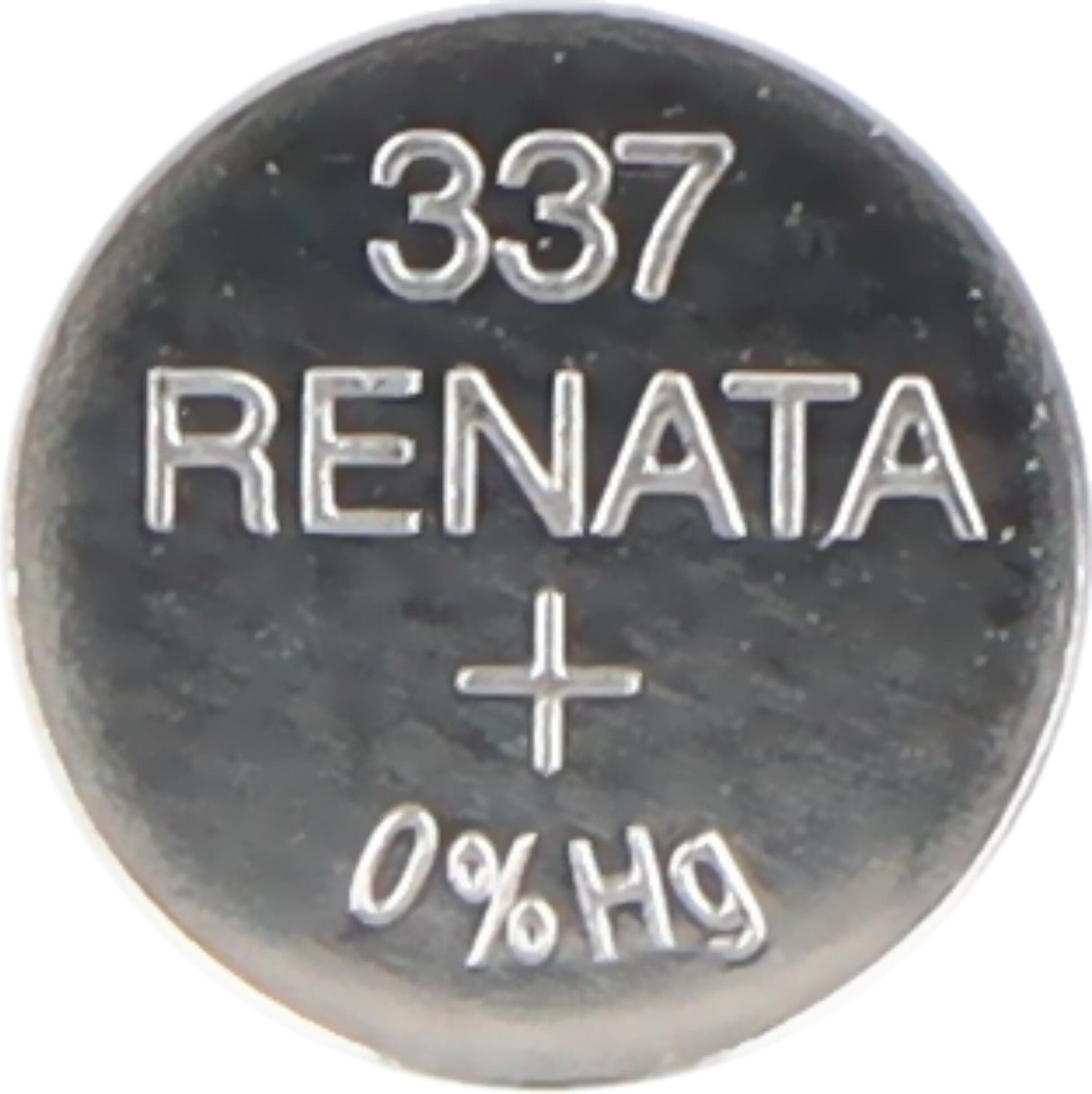 Renata zilveroxide knoopcel 337 SR416SW batterij, 1 stuk