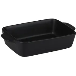 Alpina - Keramik- obdélníková Auflauf- forma 21,8x13,2x5 cm (schwarz)