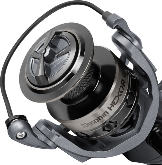 Bobine peu profonde Delphin HEXOR 5T SH aluminium aluminium