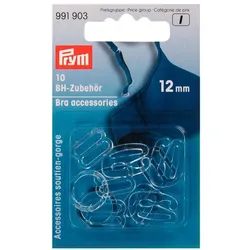 Prym .I. BH-ZUBEHÖR 12MM TRANSP., Nähzubehör, Transparent