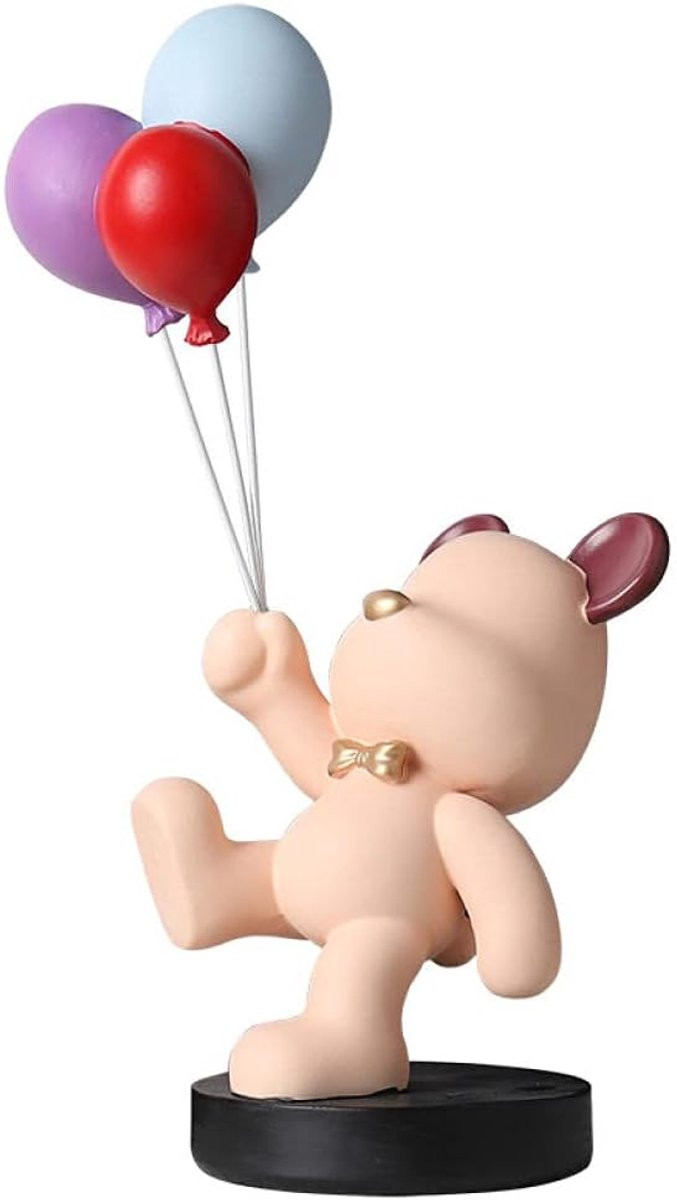 Moderne Resin Decoratie Cijfer Ballon Dieren Beeld voor in huis tot 31 cm