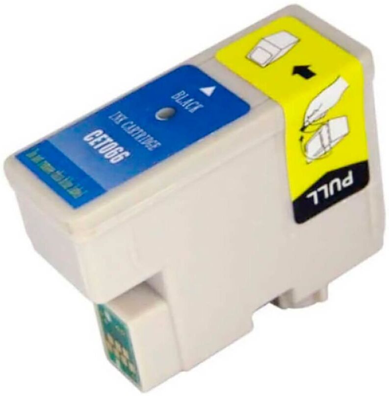 Cartucho de Tinta Compatible EPSON T066 Negro