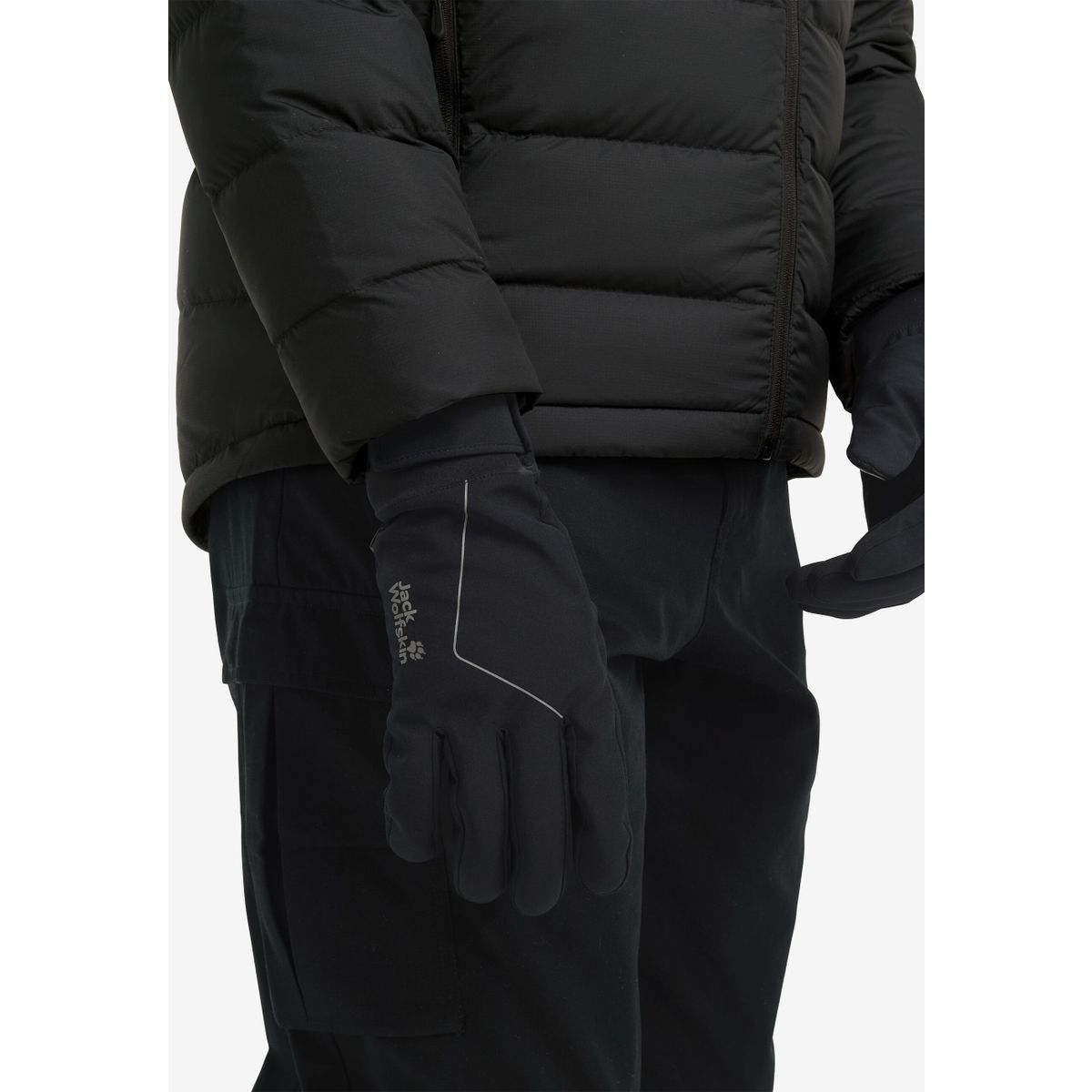 Jack Wolfskin Refl Winter Glove black (6000) S A65231_6000_A06