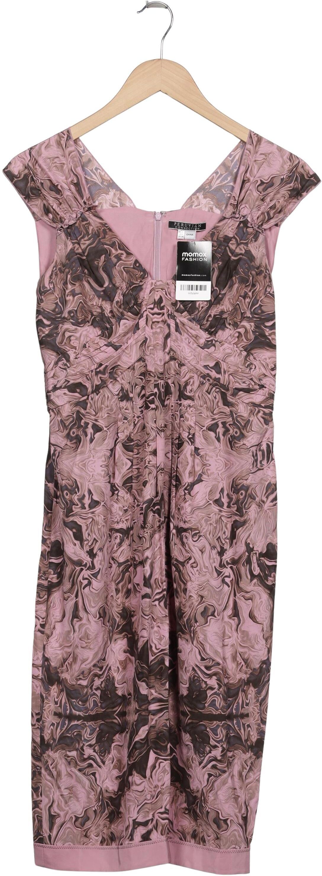 Peruvian Connection Damen Kleid, Pink, Gr. EU 34, Seide - Second Hand
