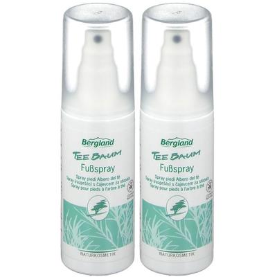 Teebaum Fussspray 2x 2x100 ml Spray