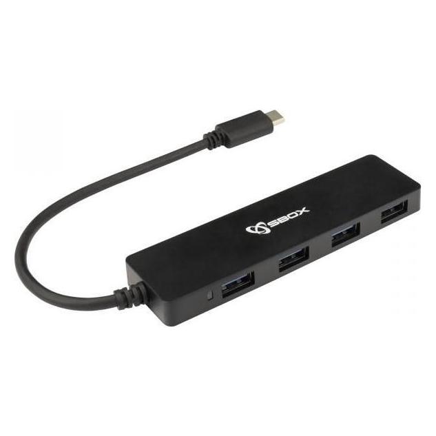 Sbox H-404C TYPE-C USB-3.0 4 (USB-C, 4 Ports) (H-404C)