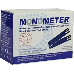 MONOMETER Blutzucker-Teststreifen P plasma-äquiva. 2X25 St Teststreifen