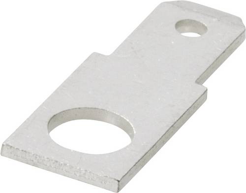 Vogt Verbindungstechnik 3846.67 Steckzunge Steckbreite: 6.3mm Steckdicke: 0.8mm 180° Unisoliert Metall
