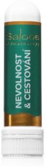 Saloos Aromatherapy Nevolnost & Cestování stick inalador com óleos essenciais 1 un.. Aromatherapy Nevolnost & Cestování