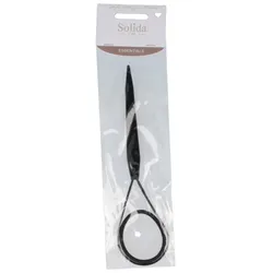 Hair Twister schwarz shiny mit Haargummi