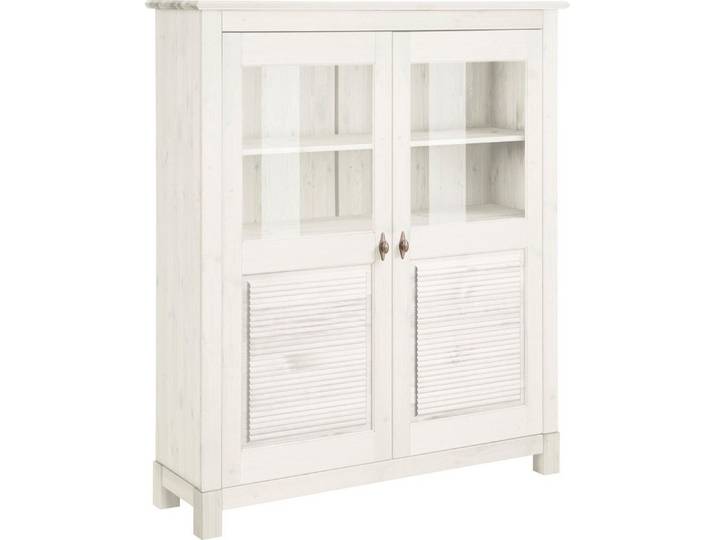 OTTO home Highboard Rauna, Vitrine, Breite 111,6 cm, aus massiver Kiefer