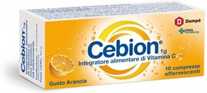 Dompe'Primary(Paraf) Cebion Effervescente Vitamina C Arancia 10cpr