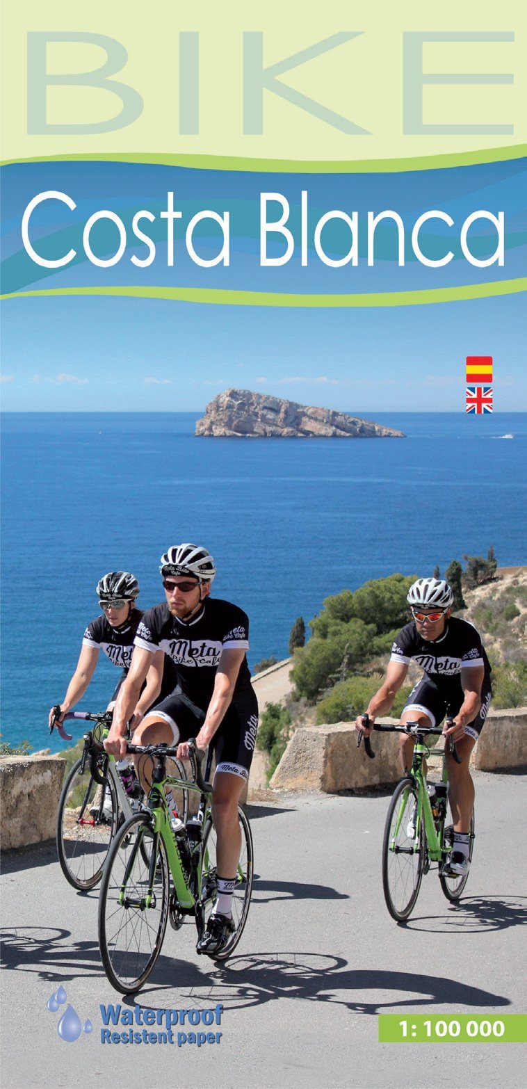 Editorial Alpina Carte cycliste - Costa Blanca   Alpina