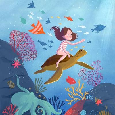 Moon Girl in The Underwater Kingdom - Marina Babanskaya, Audio, 9789189249424