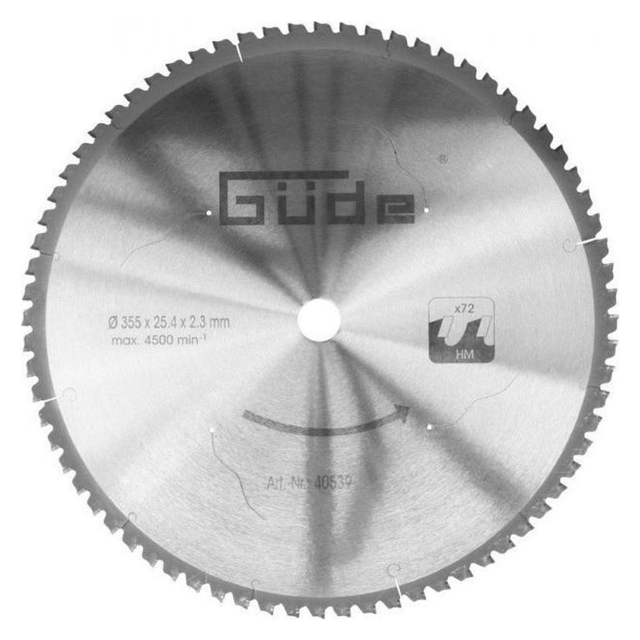 Güde Metallkreissägeblatt 350 mm T (40539)