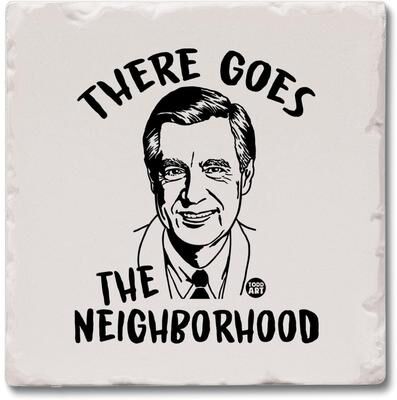 Thirstystone Neighborhood 4 Pack Tumbled Tile Coaster Manufactured in The USA