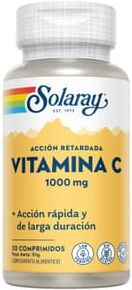 Solaray VITAMINA C 1000mg 30 Tabs