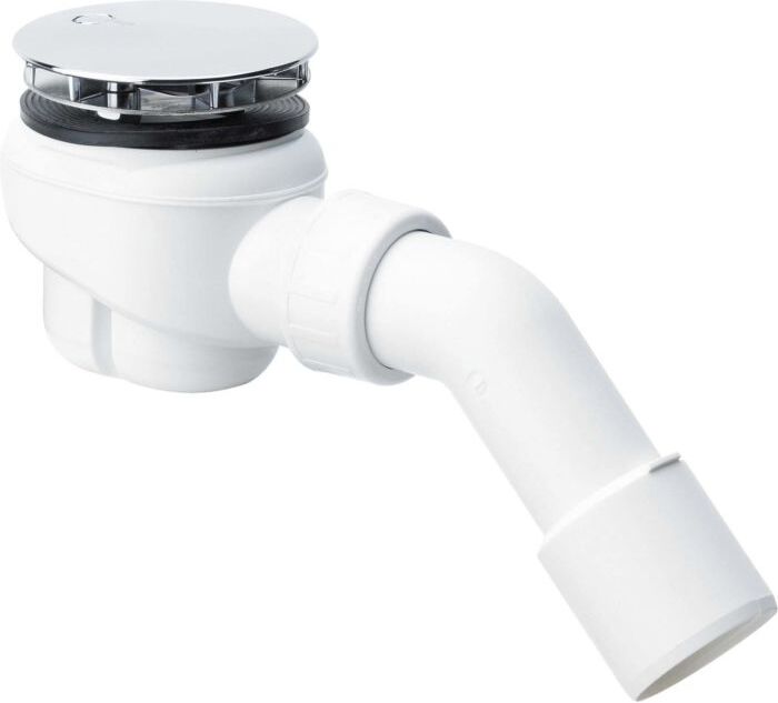 Viega Domoplex Ablaufgarnitur 208615 90xDN 40/50mm, Kunststoff verchromt, für Ablaufloch d= 90mm
