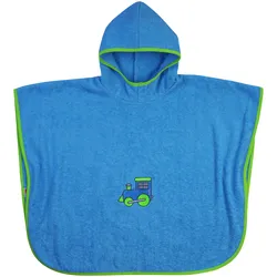 Wörner Badeponcho, blau